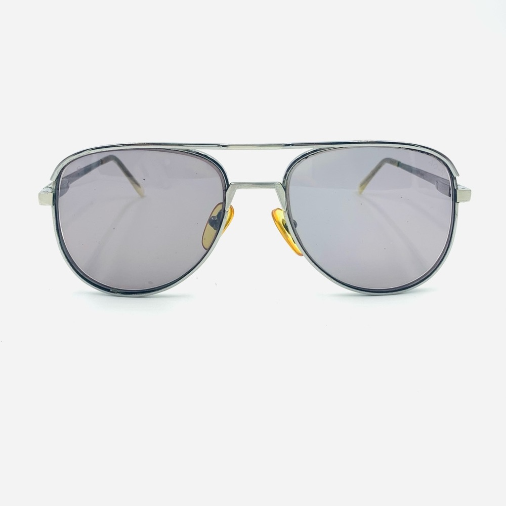 Vintage AO Safety Gray Aviator Sunglasses Frames